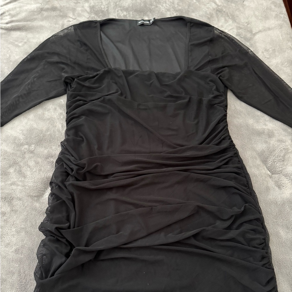 PLT Black mini dress